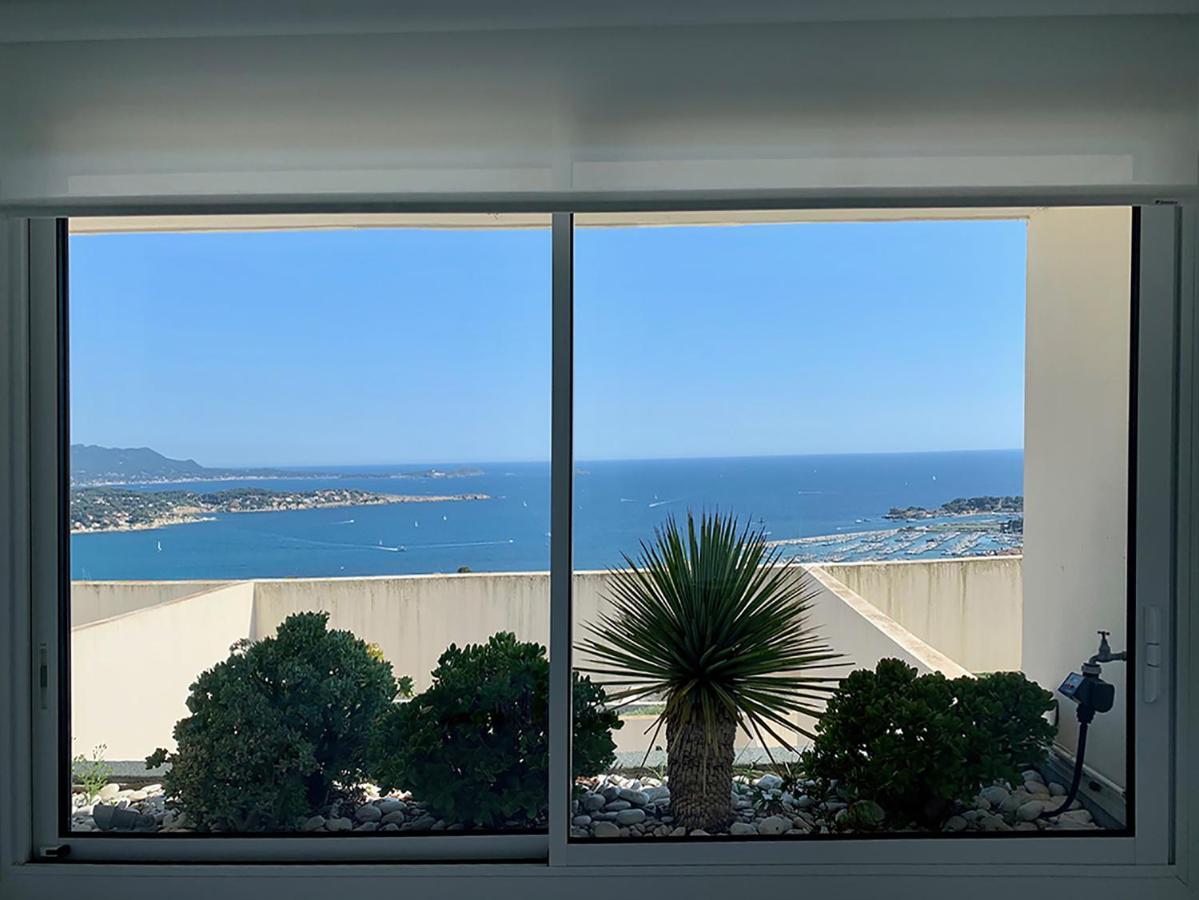 Design Apartment - Pool, Large Terrace And Panoramic Views Of Mediterranean Bandol Buitenkant foto